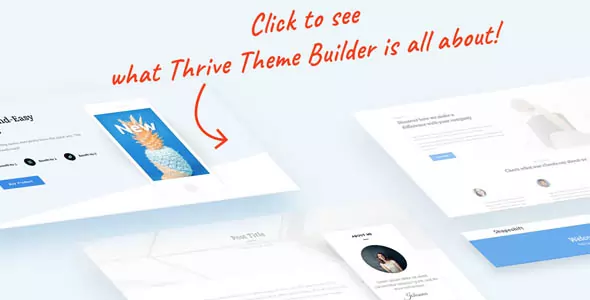 Thrive Theme Builder Nulled (+ Shapeshift and Ommi Theme)